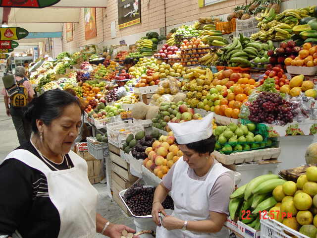 Эквадор, Кито, рынок