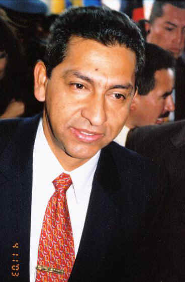 президент Эквадора Люсио Гутиерес (Presidente Constitucional del Ecuador), фото Валерия Иванова