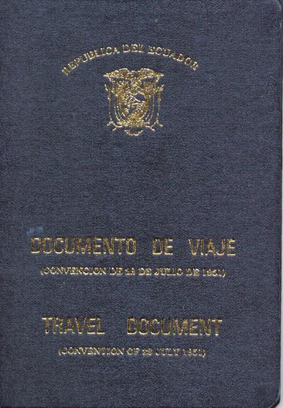 Эквадор, паспорт для поездок