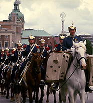 Стокгольм, королевская гвардия