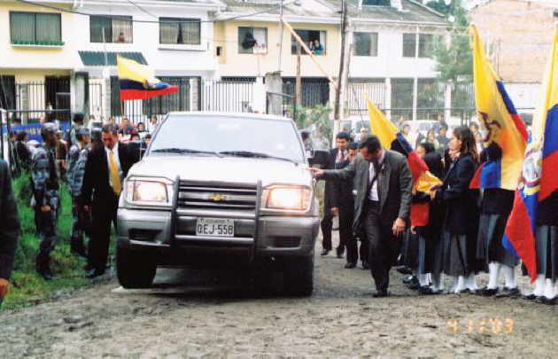 Эквадор, встреча президента